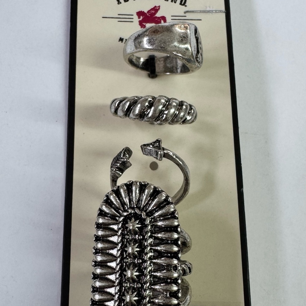 Idyllwind Silver Ornate Rings Collection - Picture 3 of 4